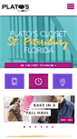 Mobile Screenshot of platosclosetstpete.com